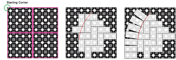 Soldier Course with Herringbone ヘリンボーンと隊列並べ